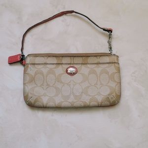 Vintage Coach Wristlet